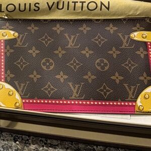 Louis Vuitton Monogram Summer Trunk Pouchette